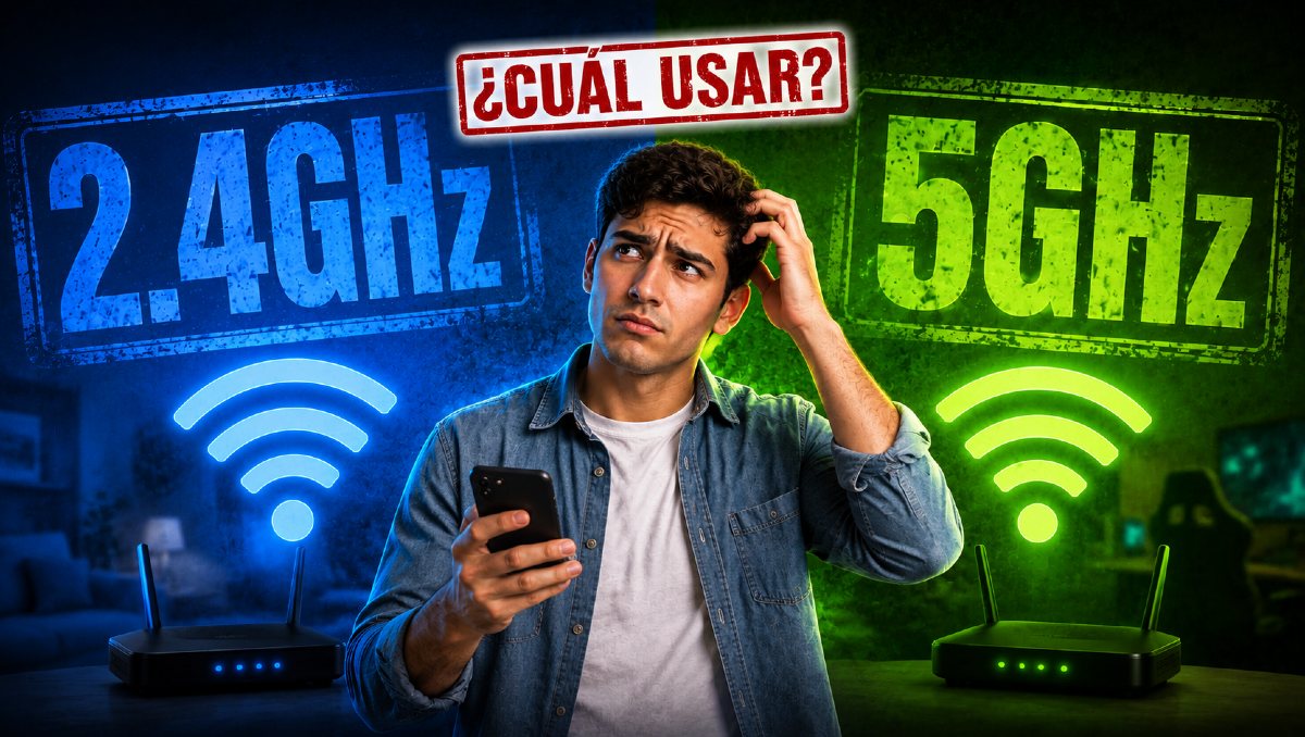 WiFi 2.4GHz y 5GHz: ¿Cuál usar en casa? | IA M2