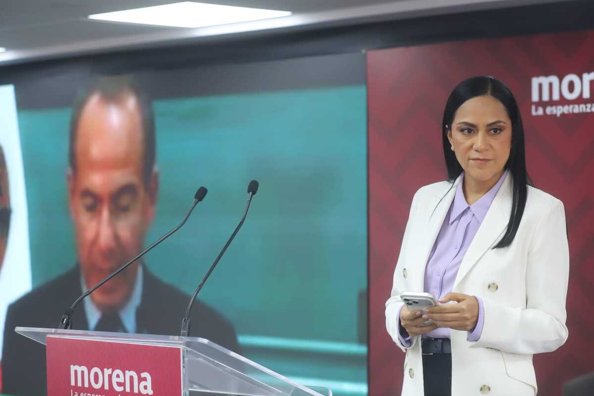 Ariadna Montiel, presidenta nacional de Morena. | Foto:  Javier Ríos