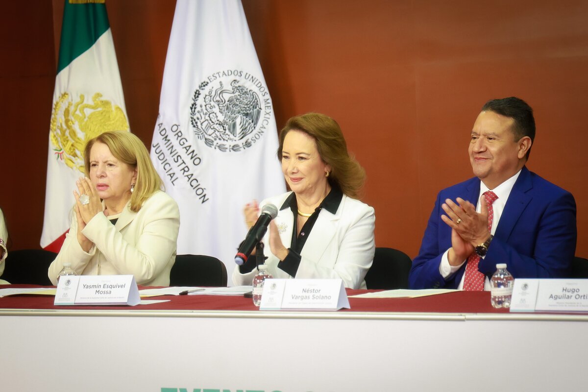 Las autoridades del Poder Judicial de la Federación promueven acuerdos consensuados para fortalecer la paz social. | Foto: Especial