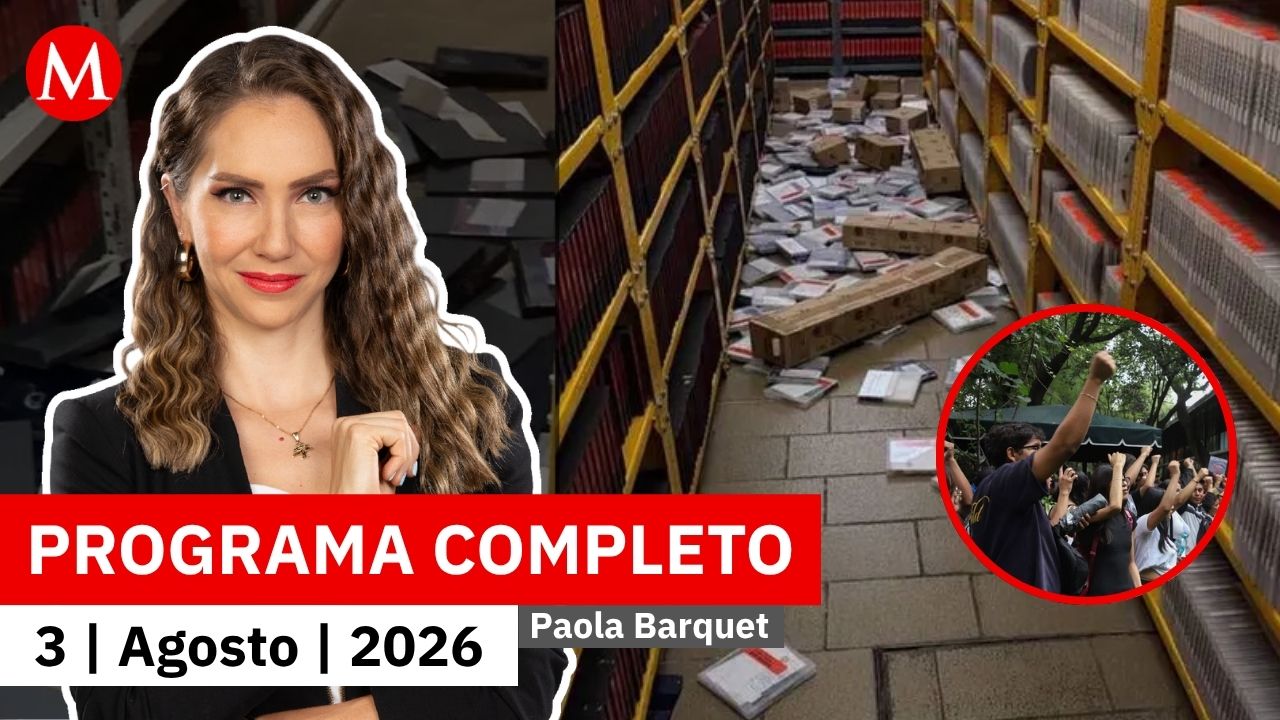 Canal Once recupera sus instalaciones entre destrozos | Paola Barquet, 3 de agosto de 2026