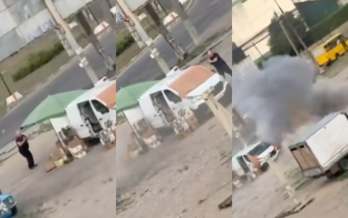 Captura de video tomada de un material distribuido el 4 de agosto de 2026 por la Policía Nacional de Ucrania. | AFP