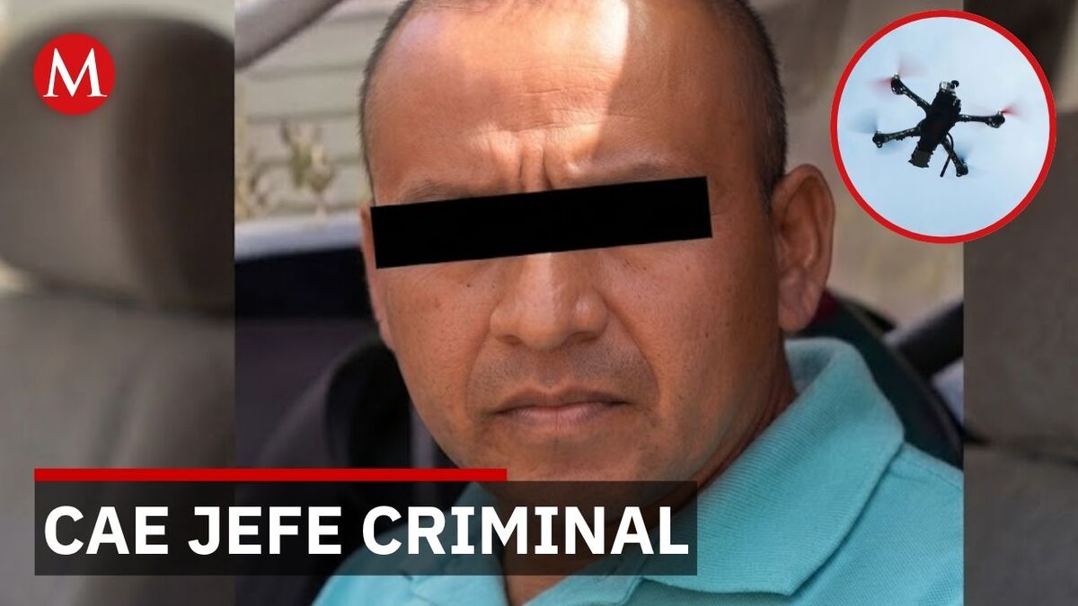 Capturan a Alfonso 'N', objetivo prioritario ligado a ataques con drones en Michoacán