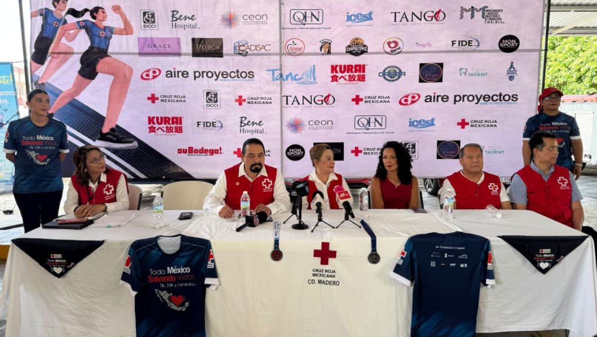 Carrera "Todo México Salvando Vidas" en Tampico. (Alberto Cano)