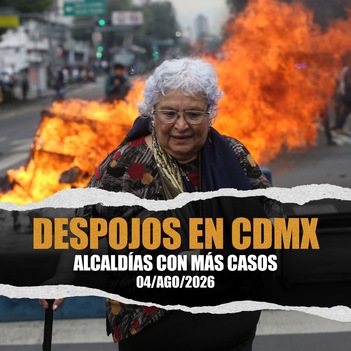 Despojos en CDMX: ¿en qué alcaldías se concentran más casos?