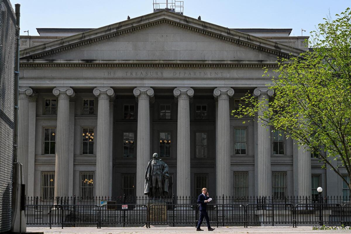 Edificio del Departamento del Tesoro en Washington. | Kenny Holston/The New York Times