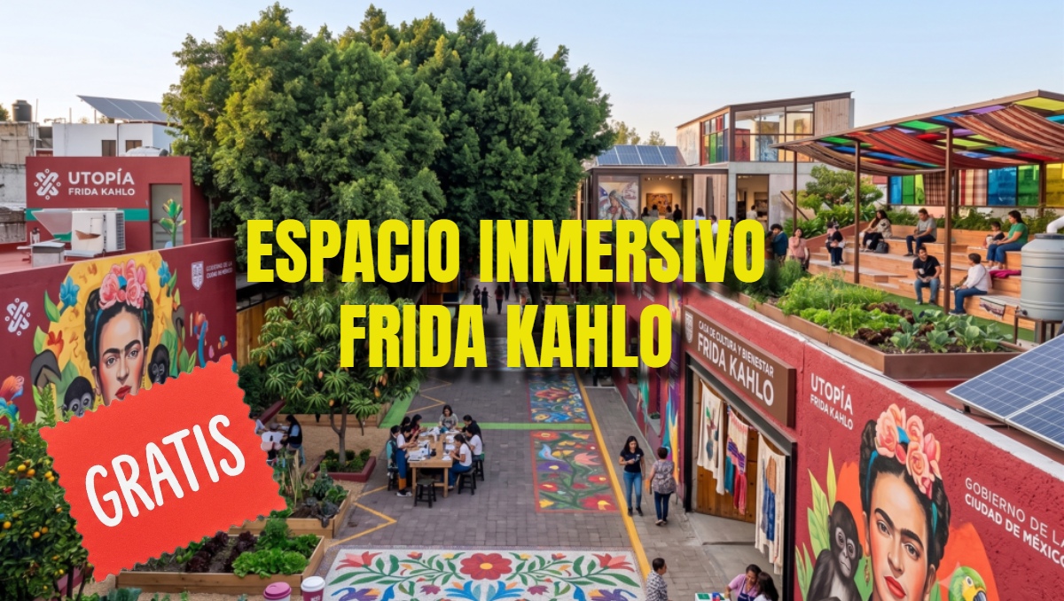Espacio Inmersivo Frida Kahlo | Foto: Especial