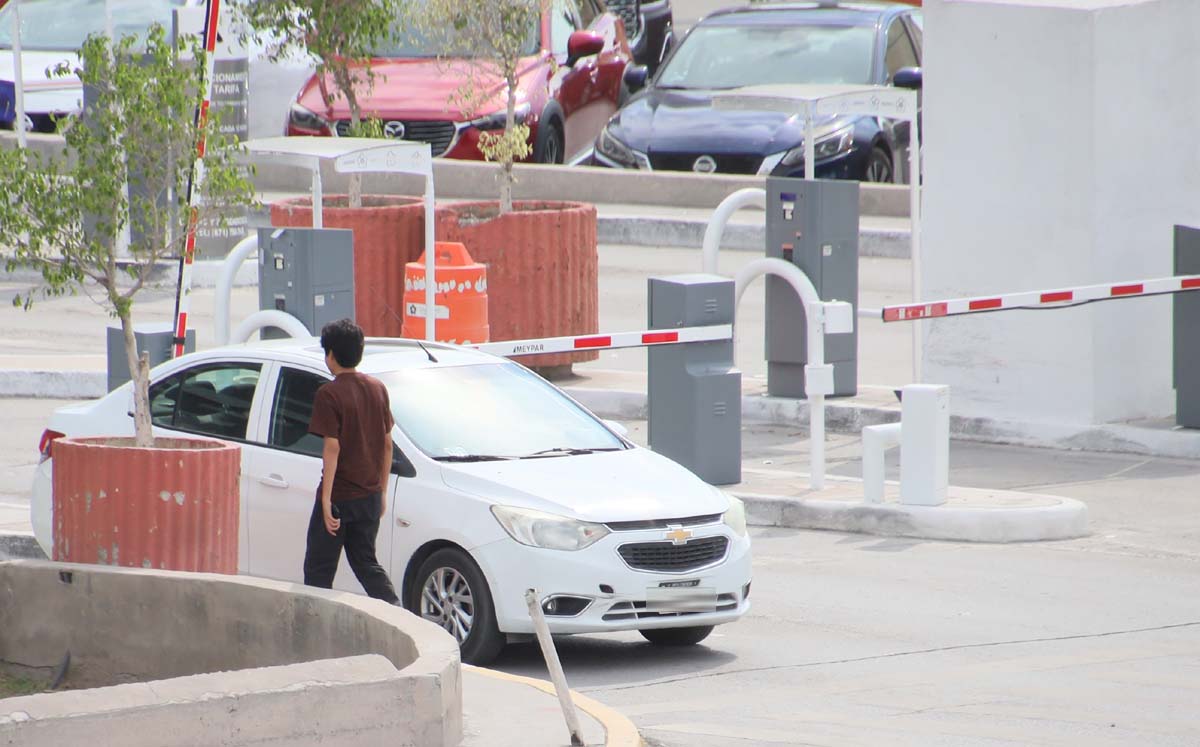 Estacionamientos con cobro en Coahuila. | Foto: Verónica Rivera