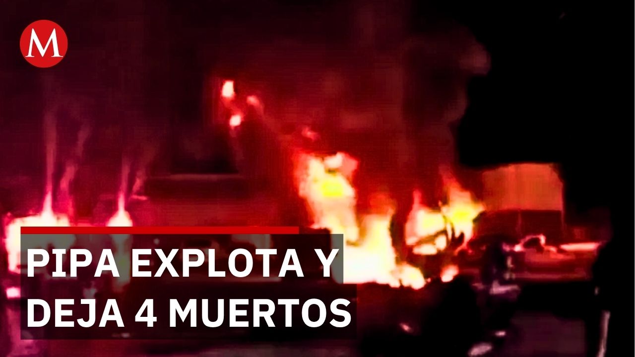 Explosión de tanque con chapopote en Tlaquepaque deja 4 muertos en Jalisco