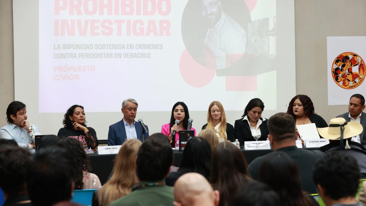 Informe identifica modelo de impunidad en ataques contra periodistas en México. | Foto: EFE