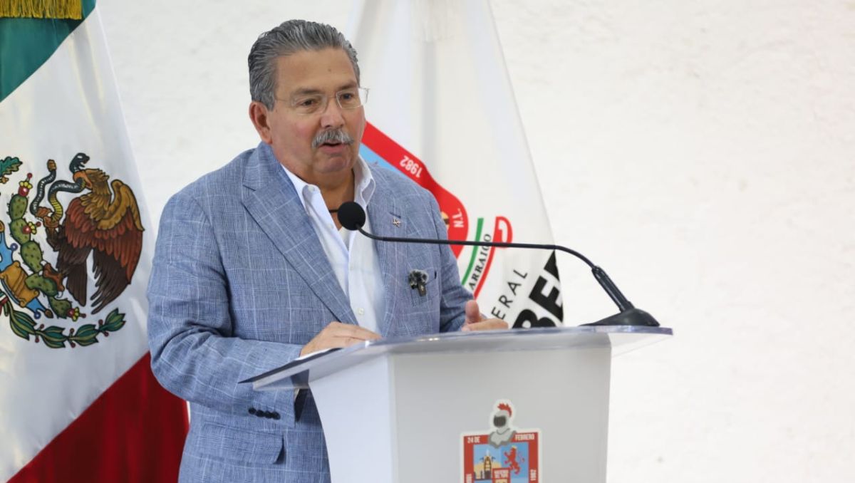 José Antonio Quiroga, encargado del despacho de la Presidencia Municipal de Escobedo. Luis Guerra