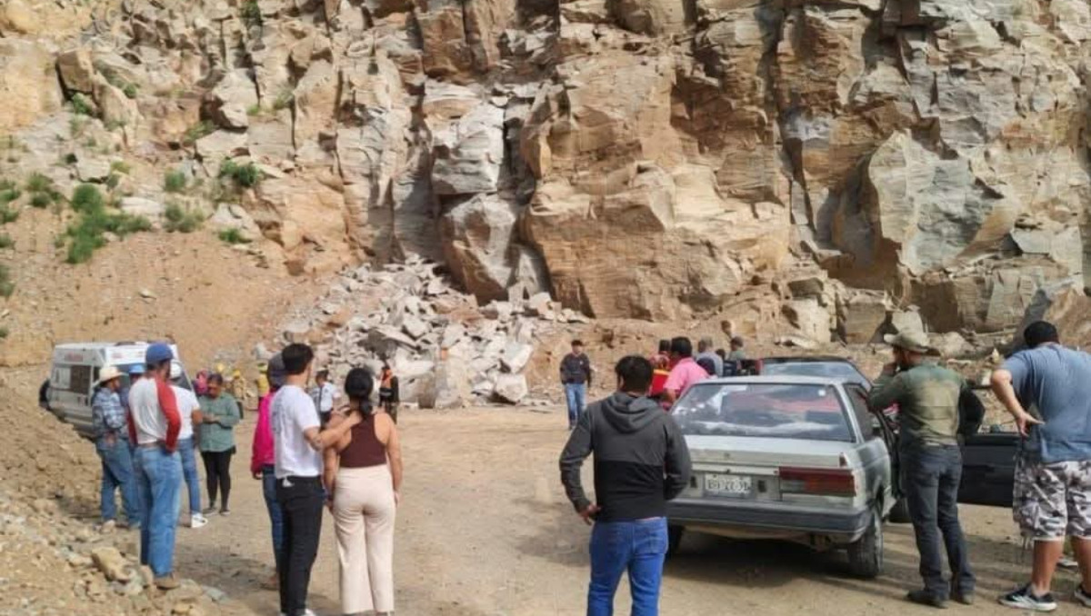 Mueren dos hombres en mina clandestina de cantera, en Tlaxcala | Especial