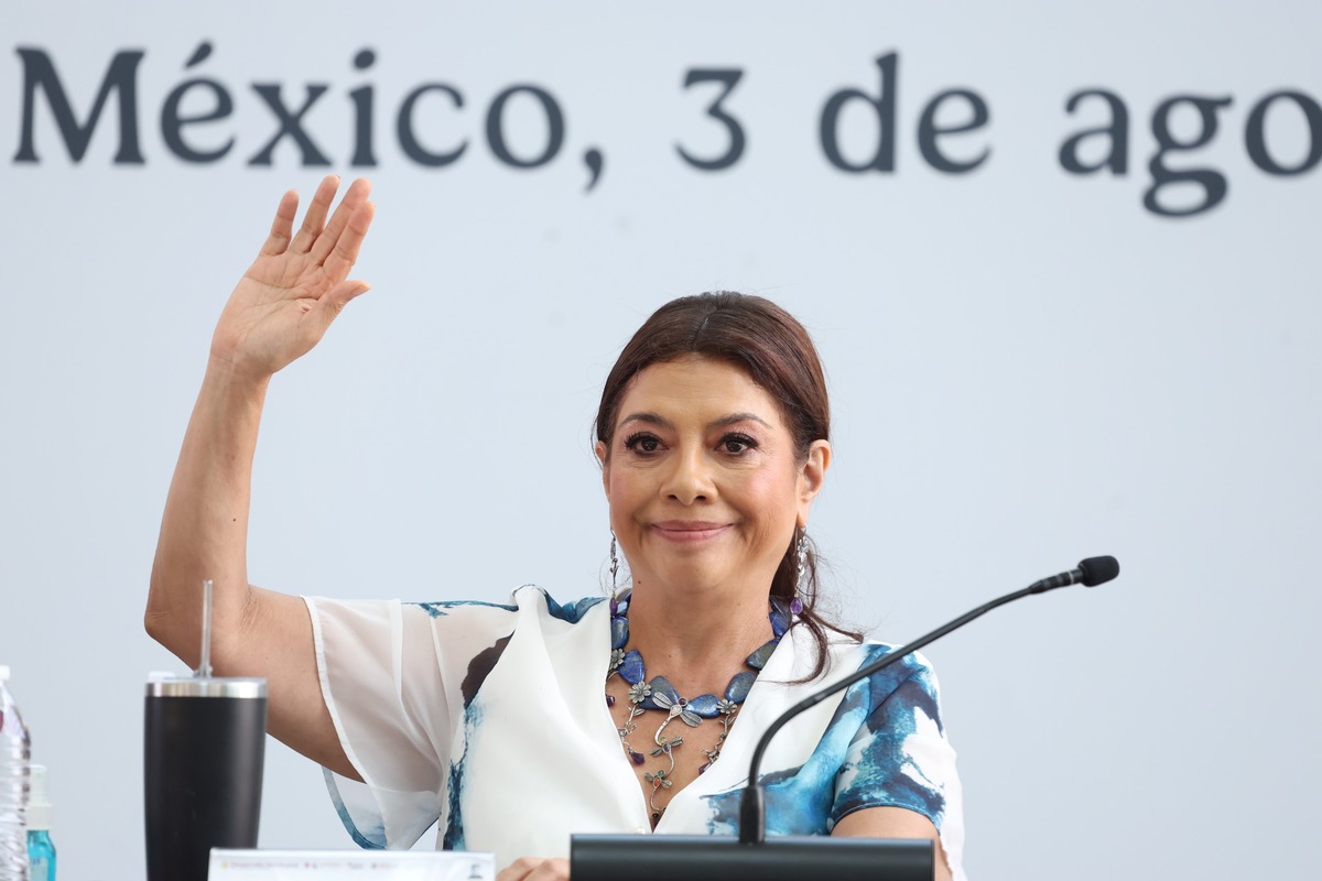 “Me parece que no se debe de politizar el tema de despojo", señaló Clara Brugada durante una conferencia de prensa. | Foto: Especial