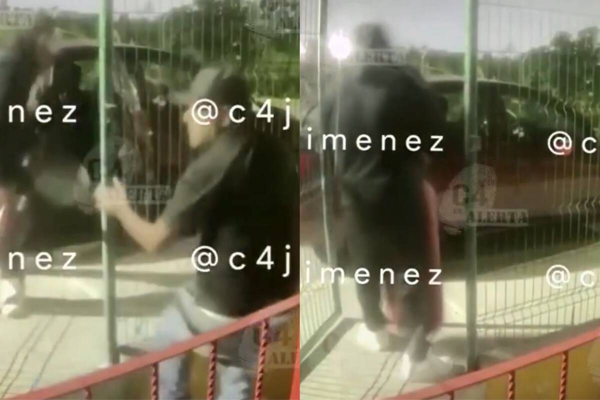 Los presuntos ladrones rompieron con una pinza el candado de una chapa.