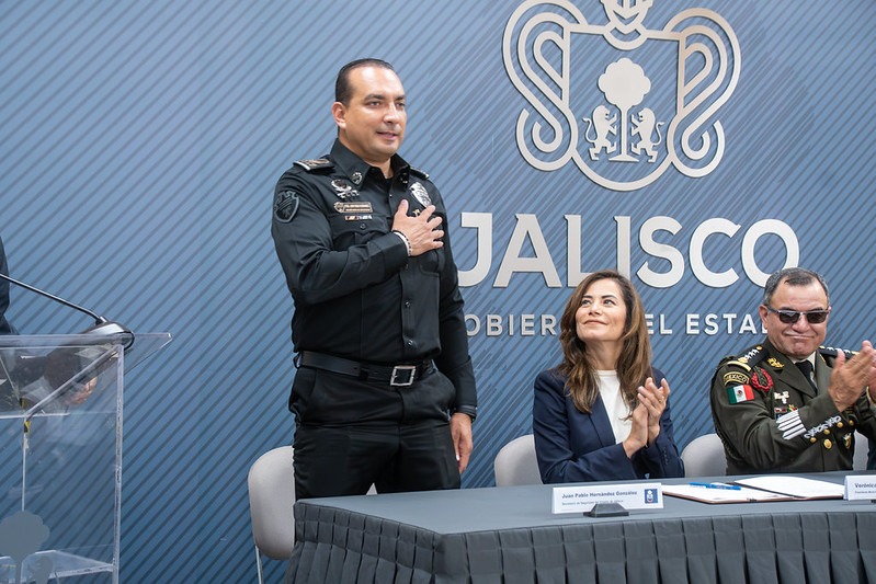 Reconocimiento a los integrantes de la Mesa de Seguridad Safety and Security FIFA México. (Usi Toledo)