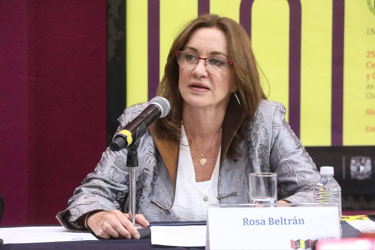 Rosa Beltrán, coordinadora de Difusión Cultural UNAM. (Foto: Filuni)