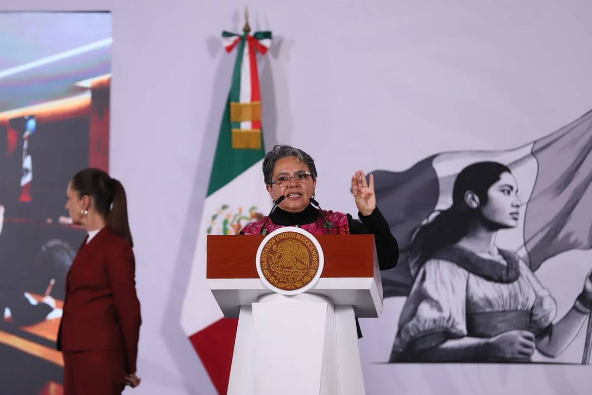 La secretaria Anticorrupción señaló cómo avanza la denuncia de la Femexfut. | Foto: Octavio Hoyos