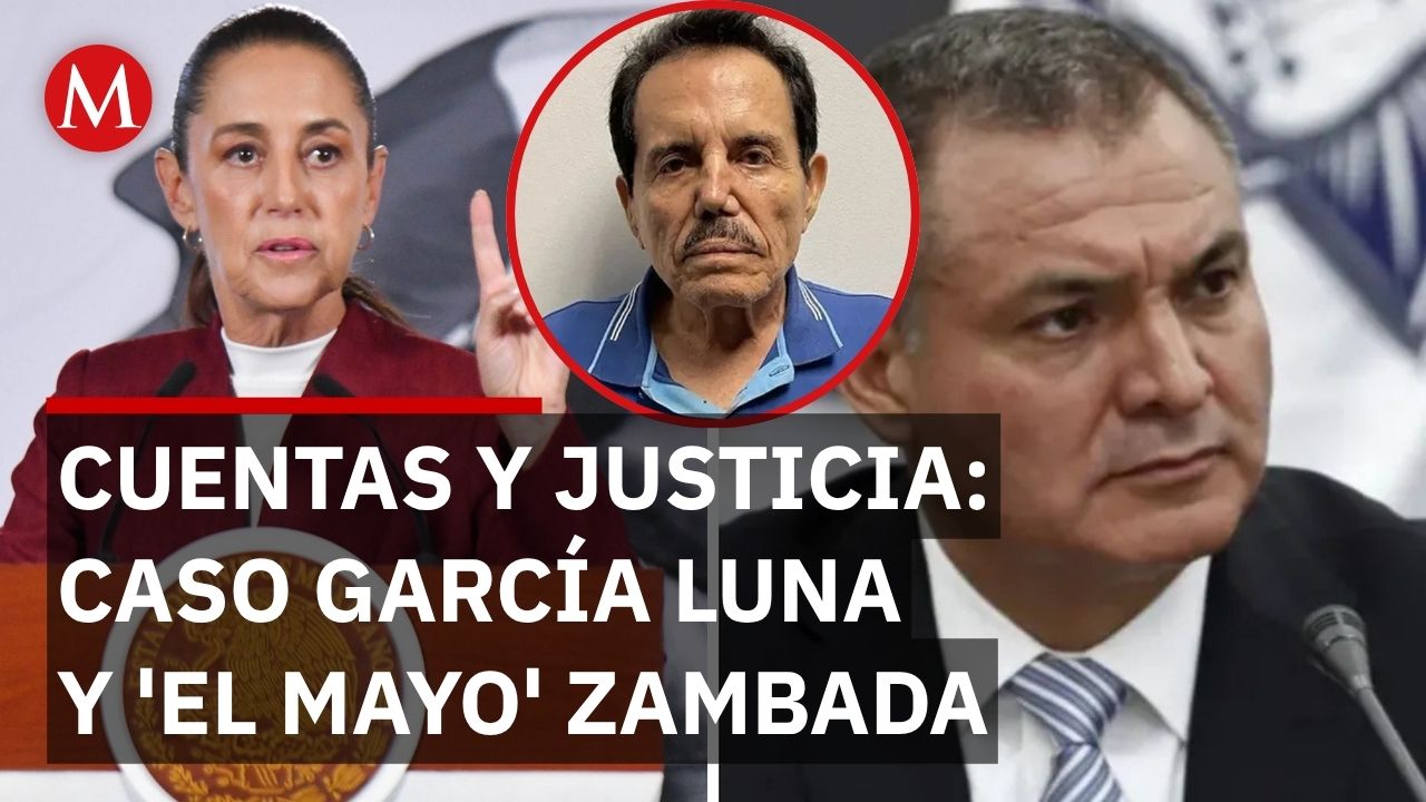 Sheinbaum alza la voz por el decomiso a 'El Mayo' Zambada y habla de García Luna