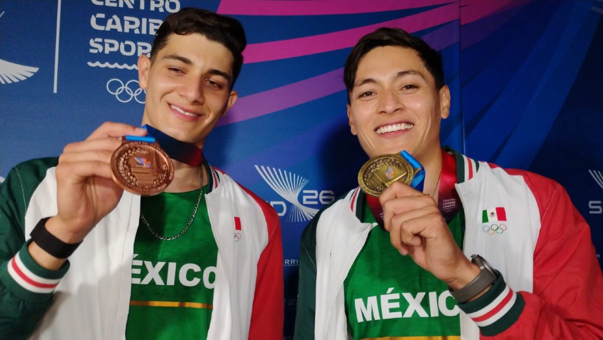 Jair y Erick Portillo suben al podio en los Juegos Centroamericanos (Martha Cedillo)