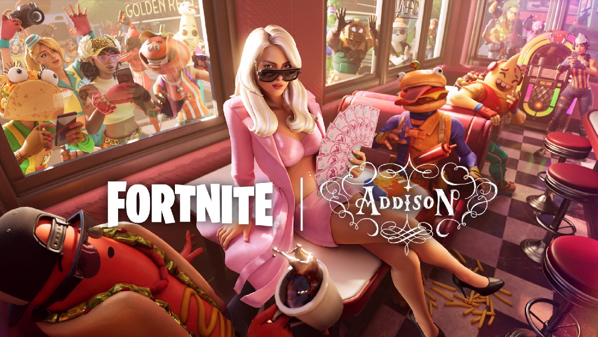 Addison Rae llega a Fortnite | Cortesía