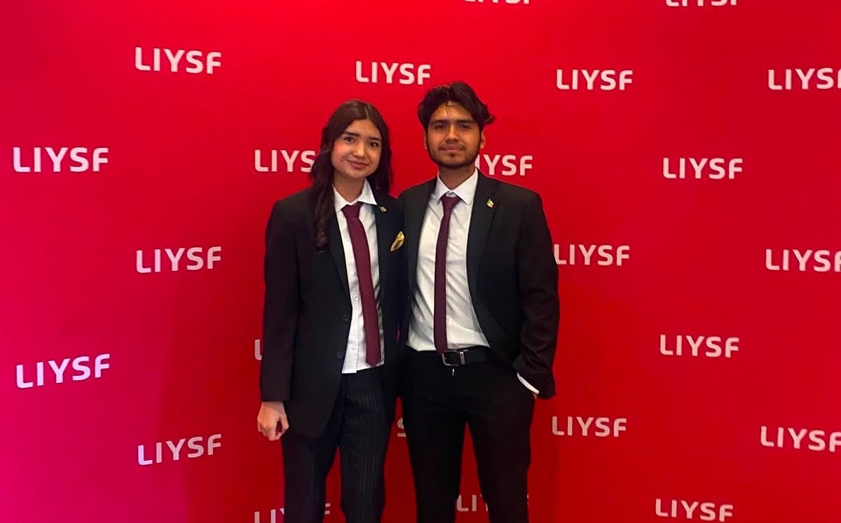 América y Bryan representaron a México en el foro científico LIYSF  | Vía FB.- COTACYT