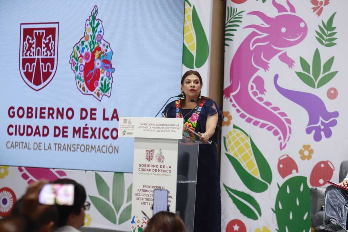 Clara Brugada explicó cada uno de las medidas. (Foto: Juan Carlos Bautista)