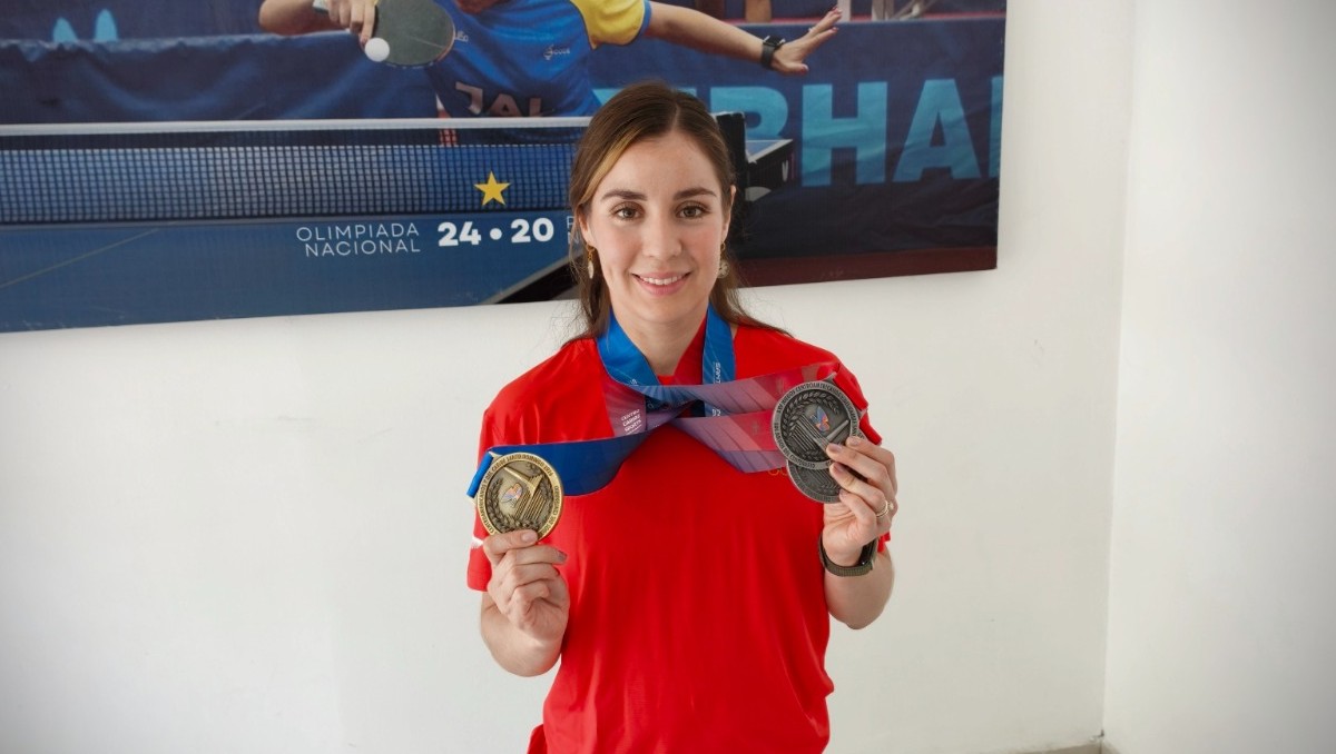 Dafne Navarro regresa con medallas de Juegos Centroamericanos (Kevin Hernández)