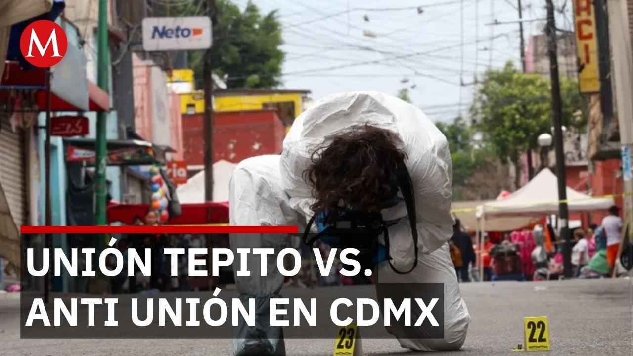 54 detenidos en guerra entre Unión Tepito y Anti Unión que deja 24 muertos en CdMx