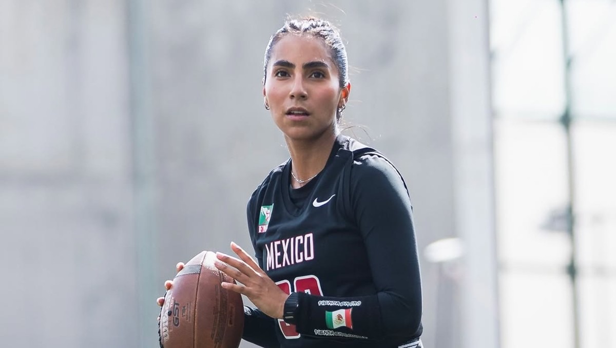 Diana Flores suma 20 años de trayectoria en el Flag Football y casi 13 defendiendo a la Selección Mexicana. (Instagram @picsix.mx)