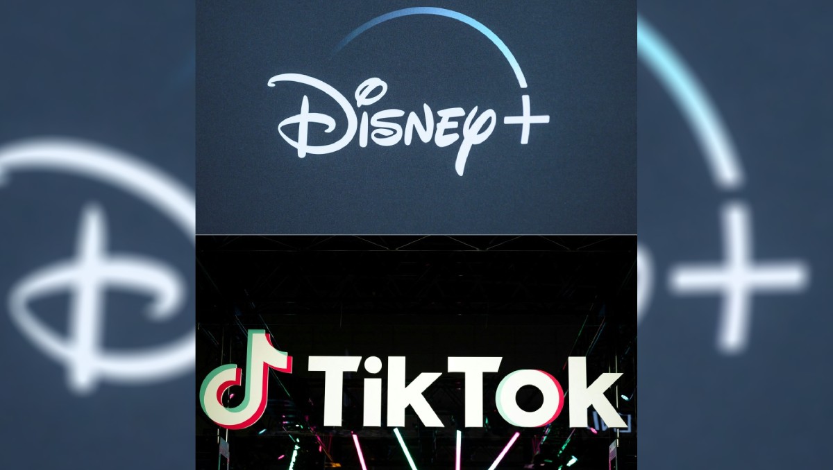 Disney y TikTok firman alianza para integrar videos cortos en Disney+ con la pestaña Vert. | Foto: AFP