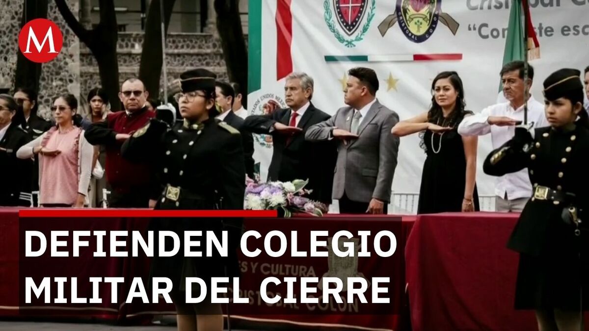 Egresados defienden al colegio Cristóbal Colón ante cierre de escuelas militarizadas por SEP