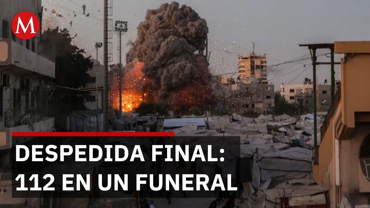 Familia en Gaza despide a 112 seres queridos tras 3 años bajo escombros