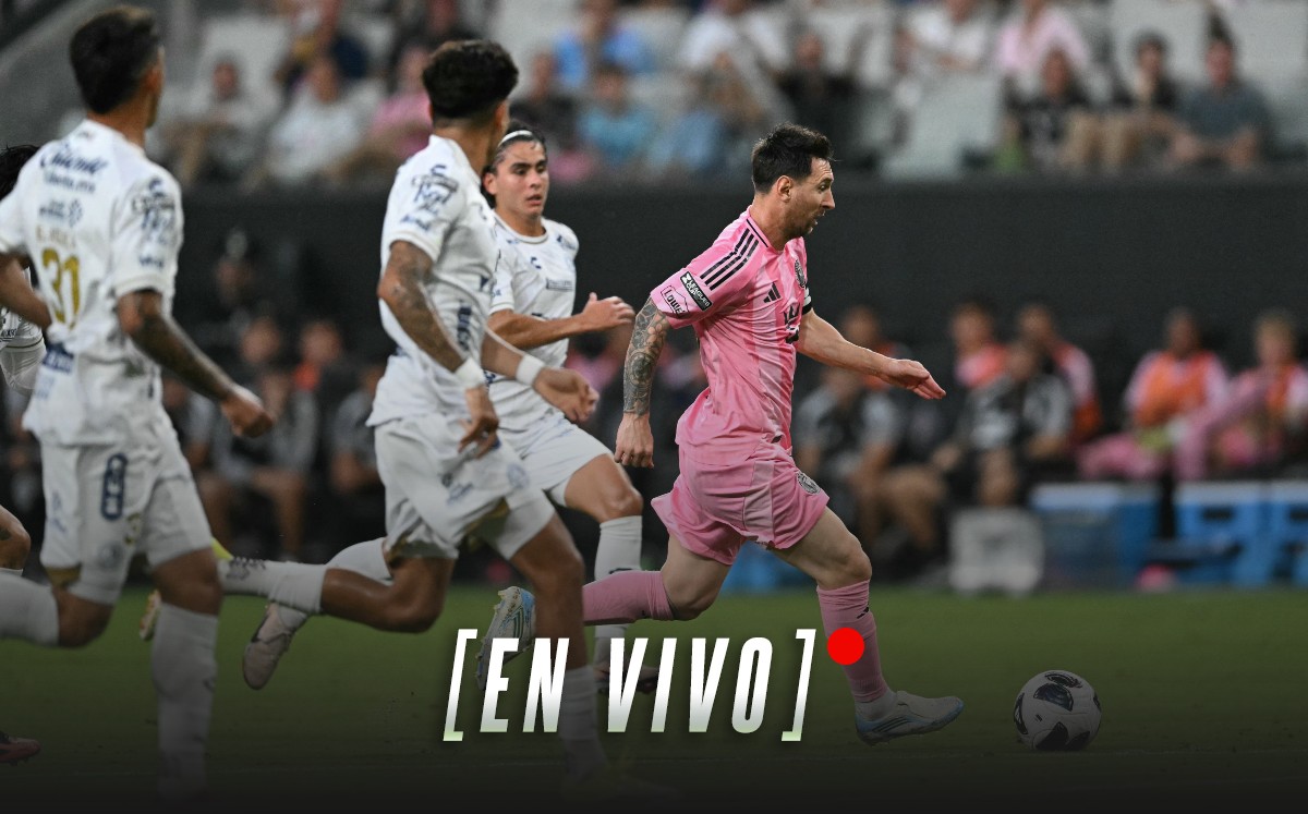 Inter Miami vs. Atlético San Luis. Partido de la Leagues Cup 2026 EN VIVO (AFP)