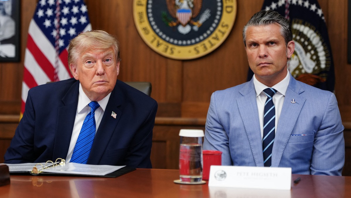 El Presidente y el titular del Pentágono se reunieron la semana pasada en Camp David | Foto: AFP