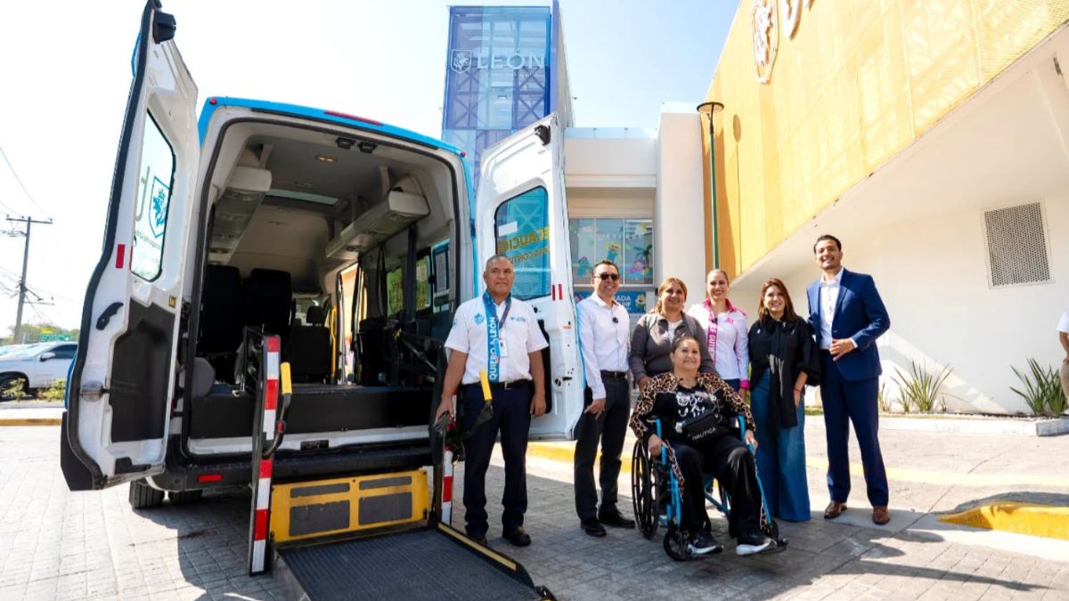 El Transporte Urbano Incluyente (TÜI) de León amplió su cobertura con la incorporación de una nueva ruta para facilitar el acceso a servicios de rehabilitación.