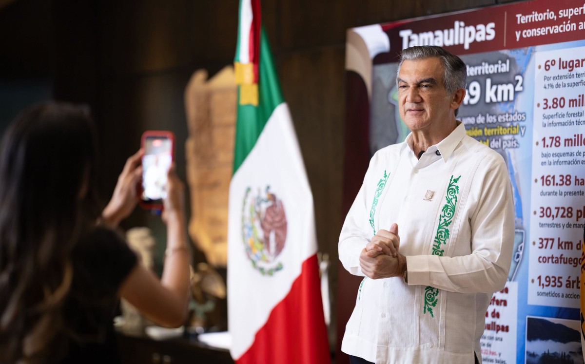 Tamaulipas participa en Jornada Nacional de Reforestación anual. | Fb; Américo Villarreal Anaya
