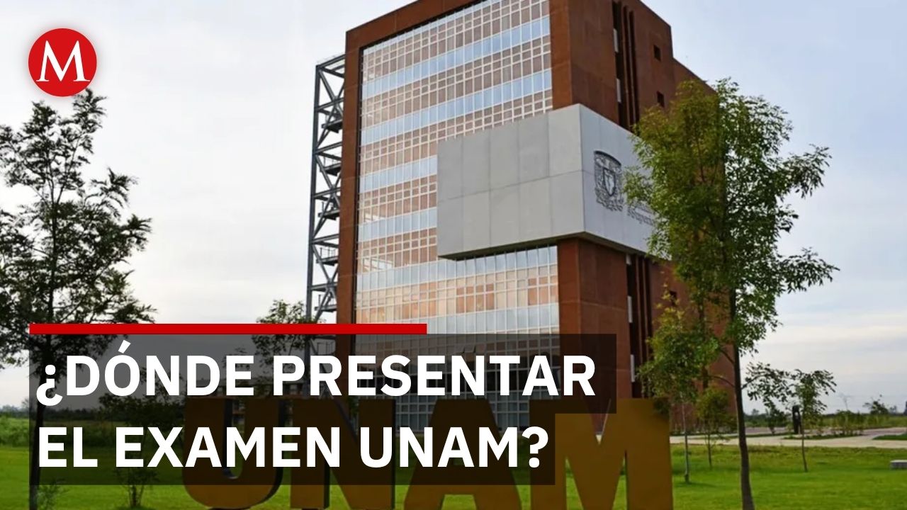UNAM abre examen de control en 4 estados; miles de aspirantes solo pueden ir a CdMx