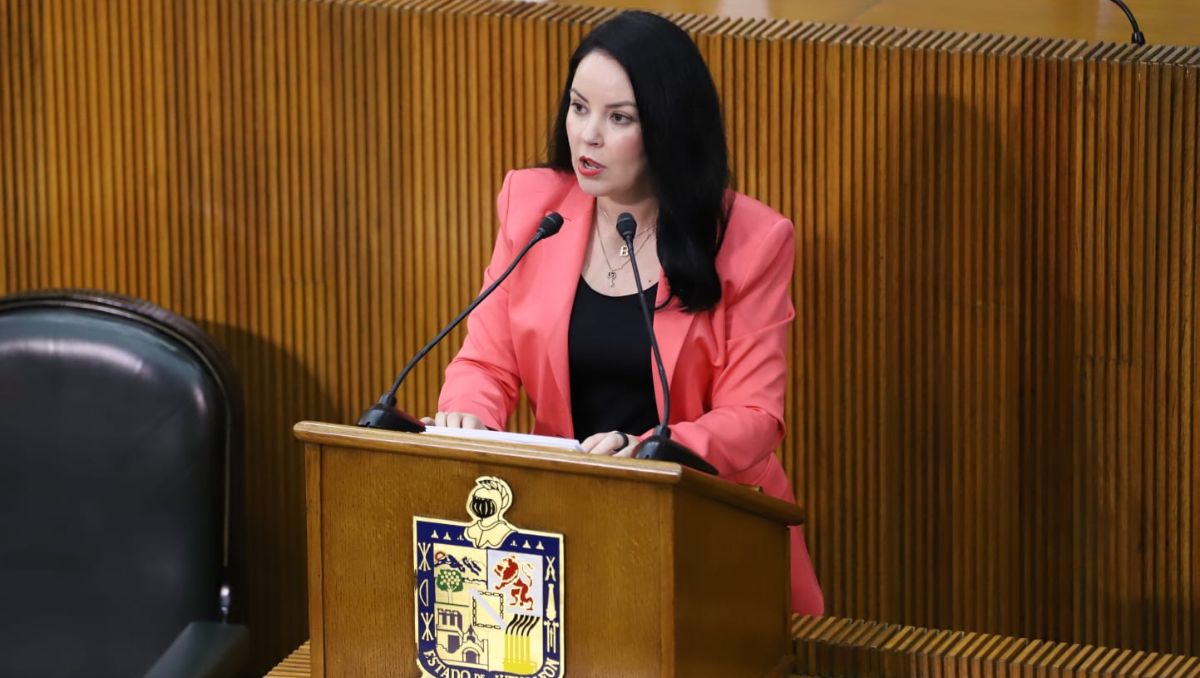 Brenda Velázquez, diputada local de Morena. Luis Guerra