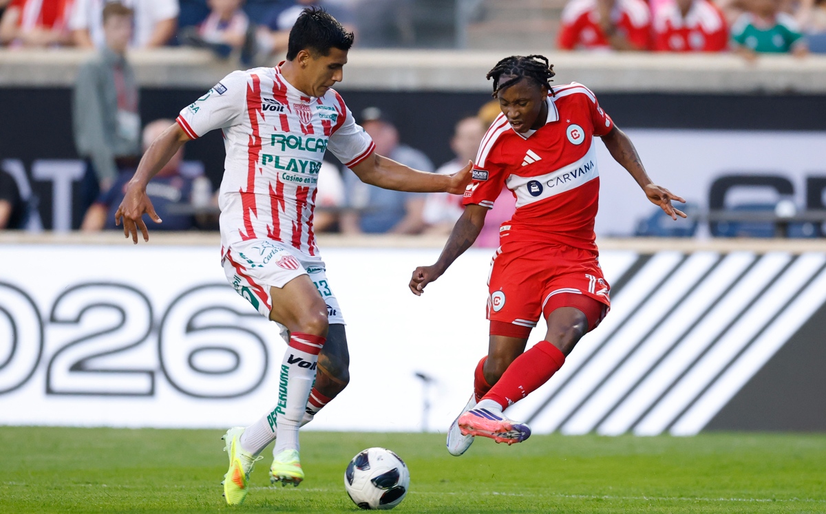 Chicago Fire vs Necaxa en la Leagues Cup 2026 (EFE)
