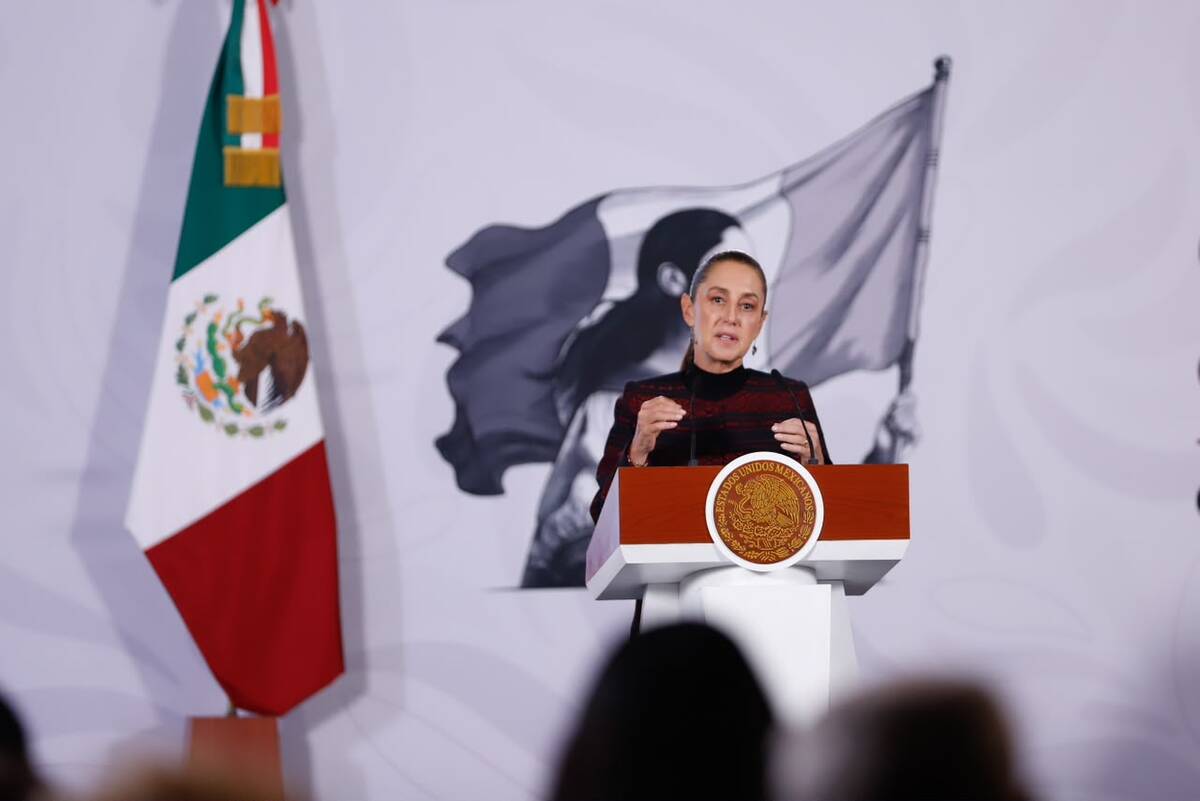 Claudia Sheinbaum, presidenta de México. | Ariana Pérez