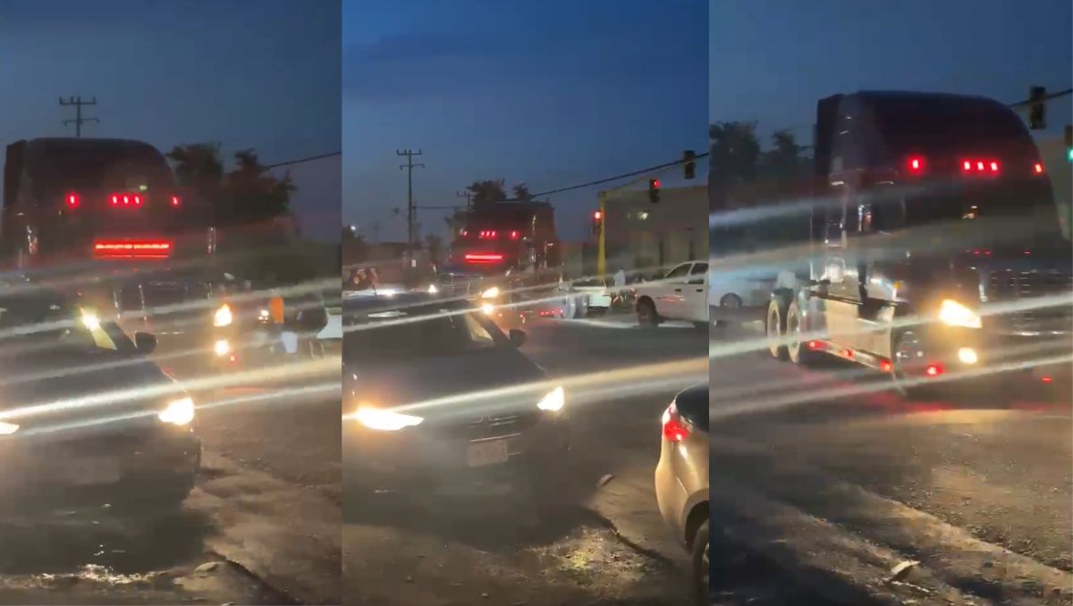 El conductor de tráiler intentó cruzar por la fuerza la manifestación | Especial