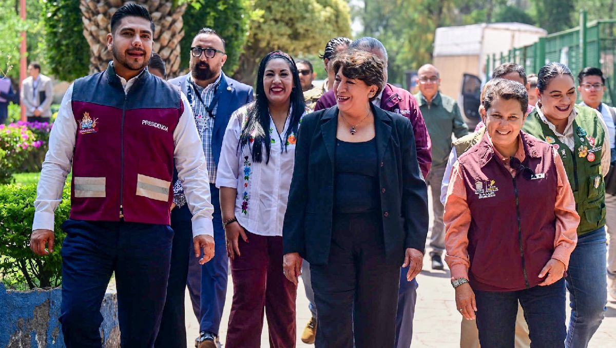 Delfina Gómez anunció que la Cepanaf será la encargada de rehabilitar el zoológico de Neza. | Foto: RRSS Delfina Gómez