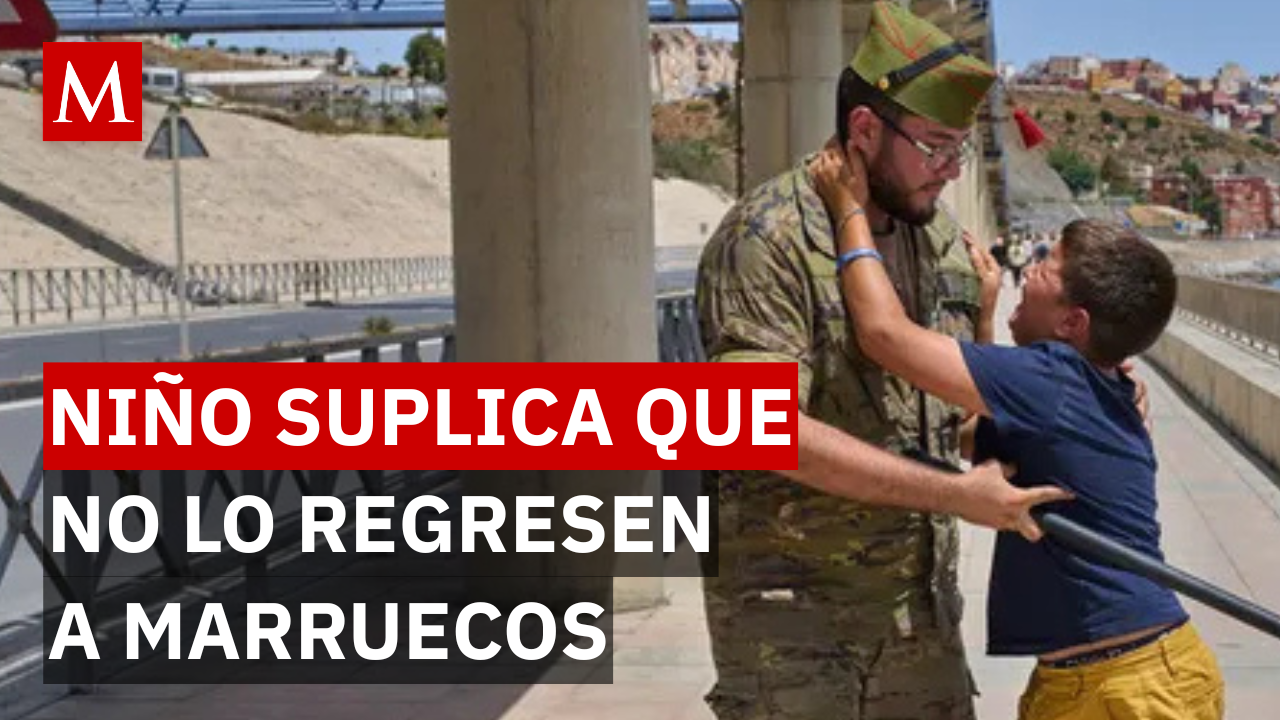 Dramático video en Ceuta: Menor de 12 años ruega a soldados españoles no ser deportado a Marruecos