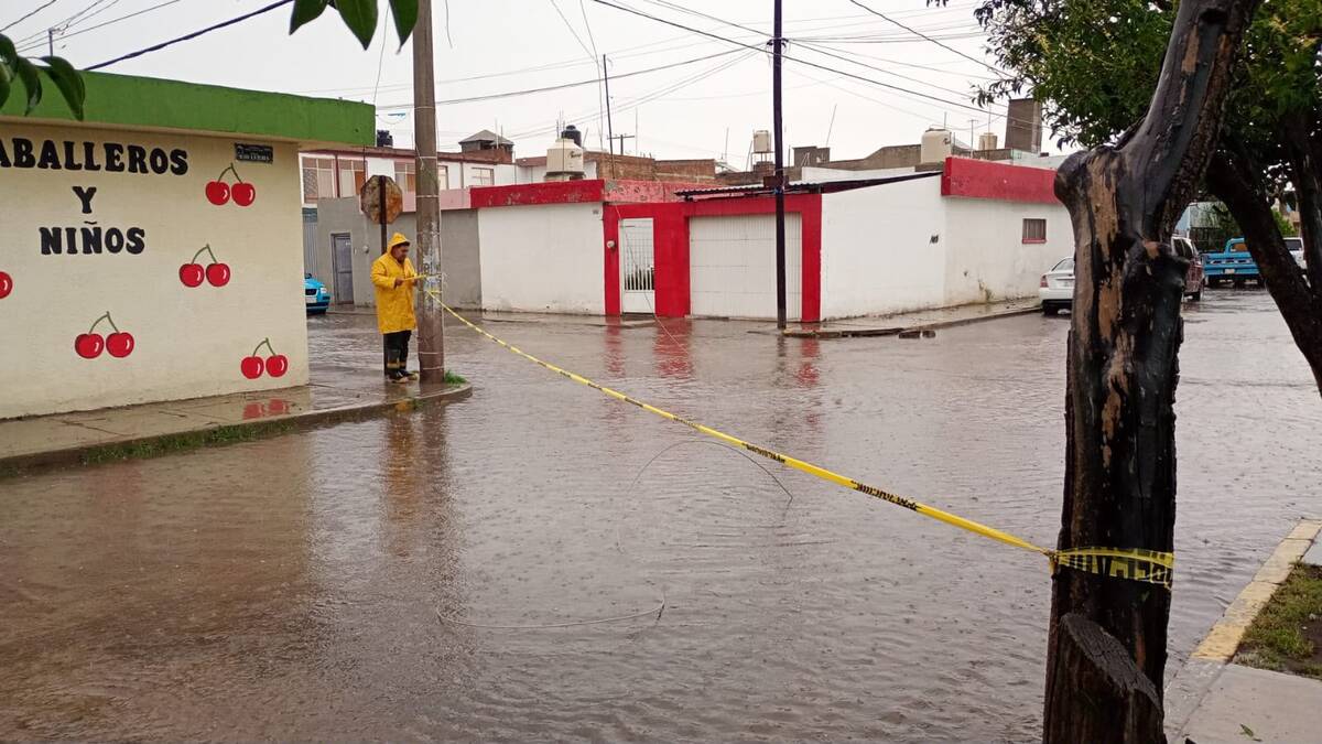 En Durango, crecimiento urbano desordenado provoca riesgos de inundación. | Foto: cortesía de la Dirección Municipal de Protección Civil.