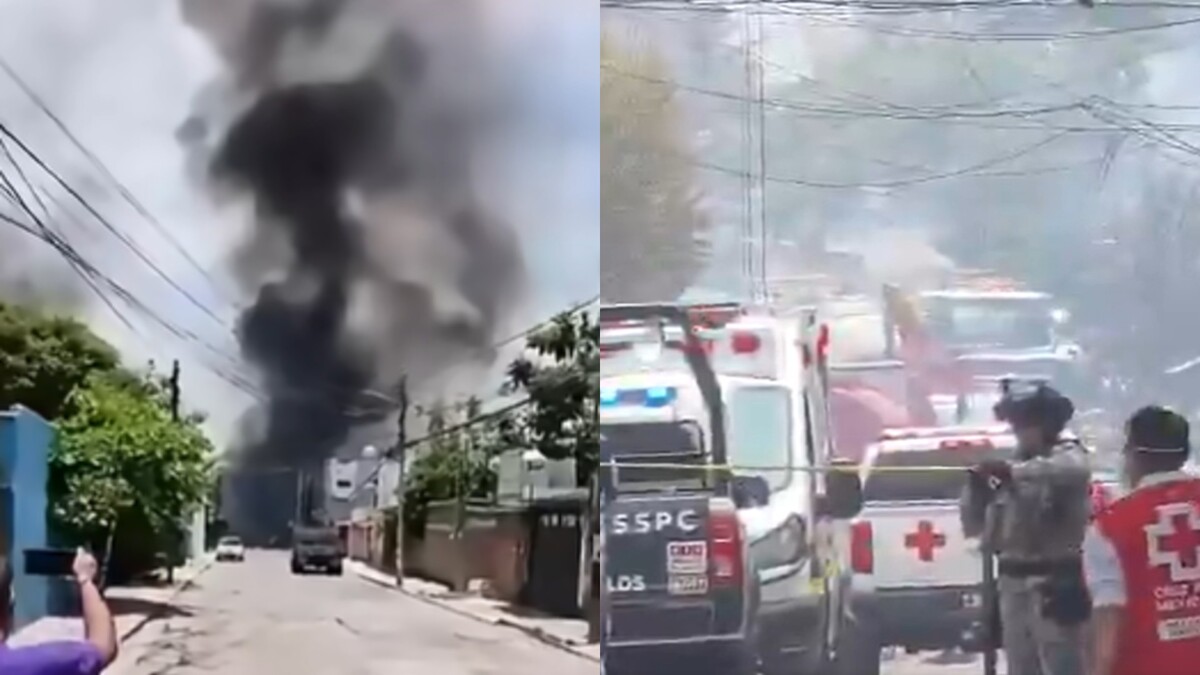 El IMSS Morelos activó sus protocolos de atención tras el reporte de personas lesionadas por la explosión. | Especial