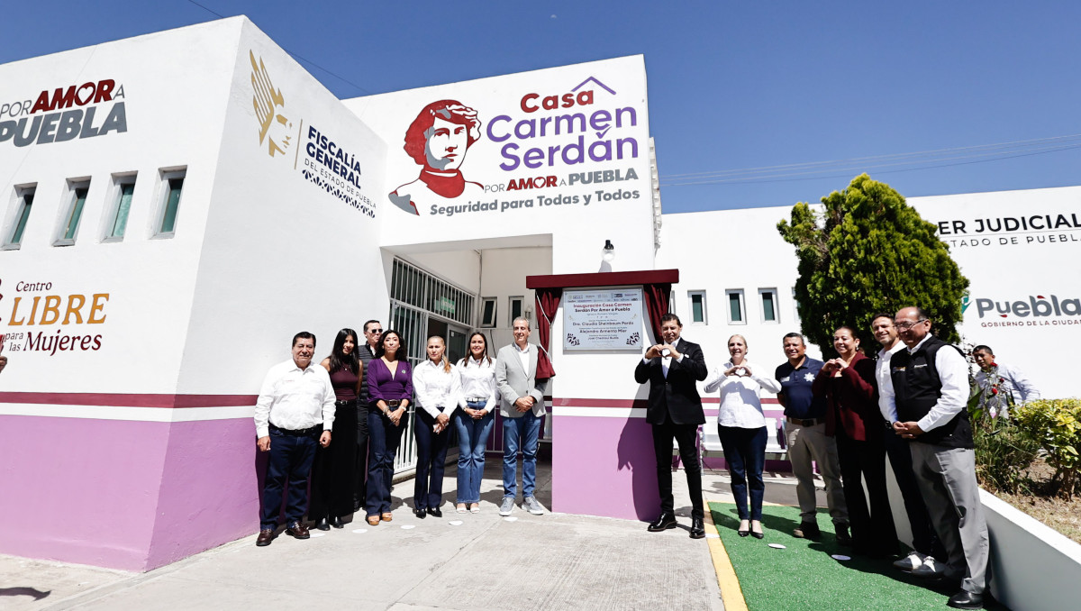 Inauguran Casa Carmen Serdán número 25 en la junta auxiliar de Ignacio Romero Vargas | Agencia Es Imagen