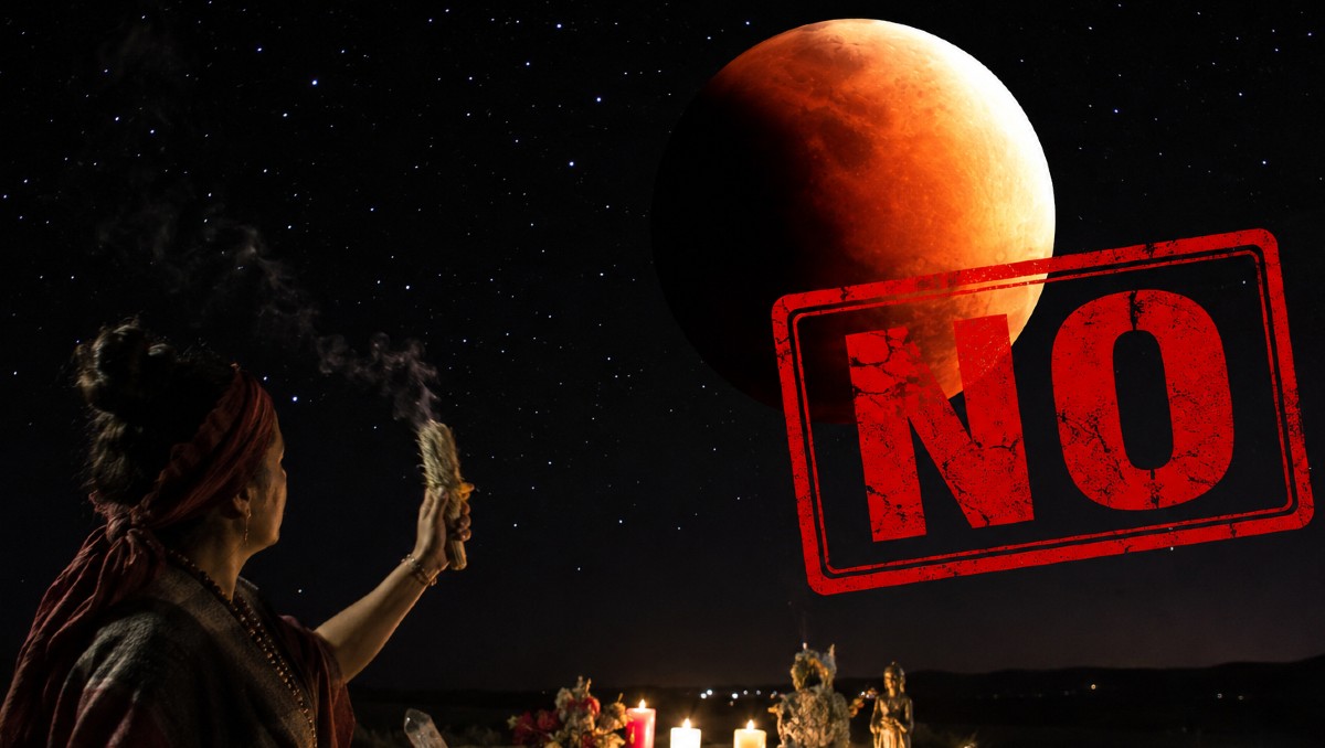 Qué NO hacer durante el Eclipse Lunar parcial de agosto?