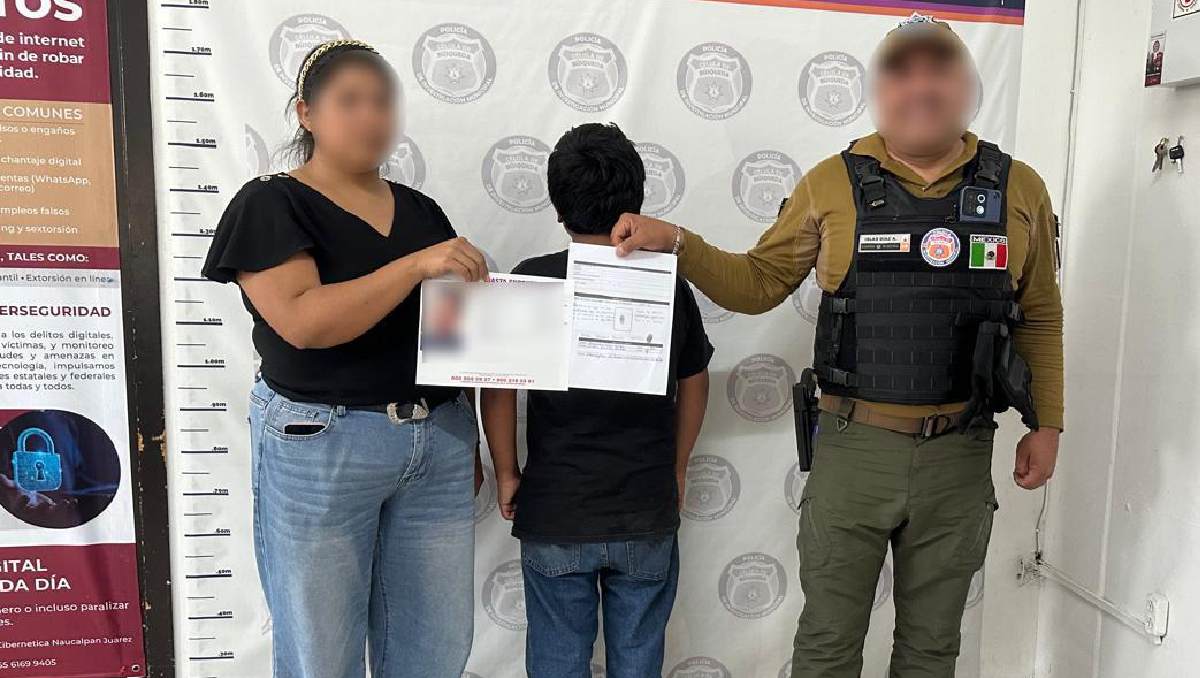 Un menor de edad fue localizado sano y salvo por la Guardia Municipal de Naucalpan. | Especial