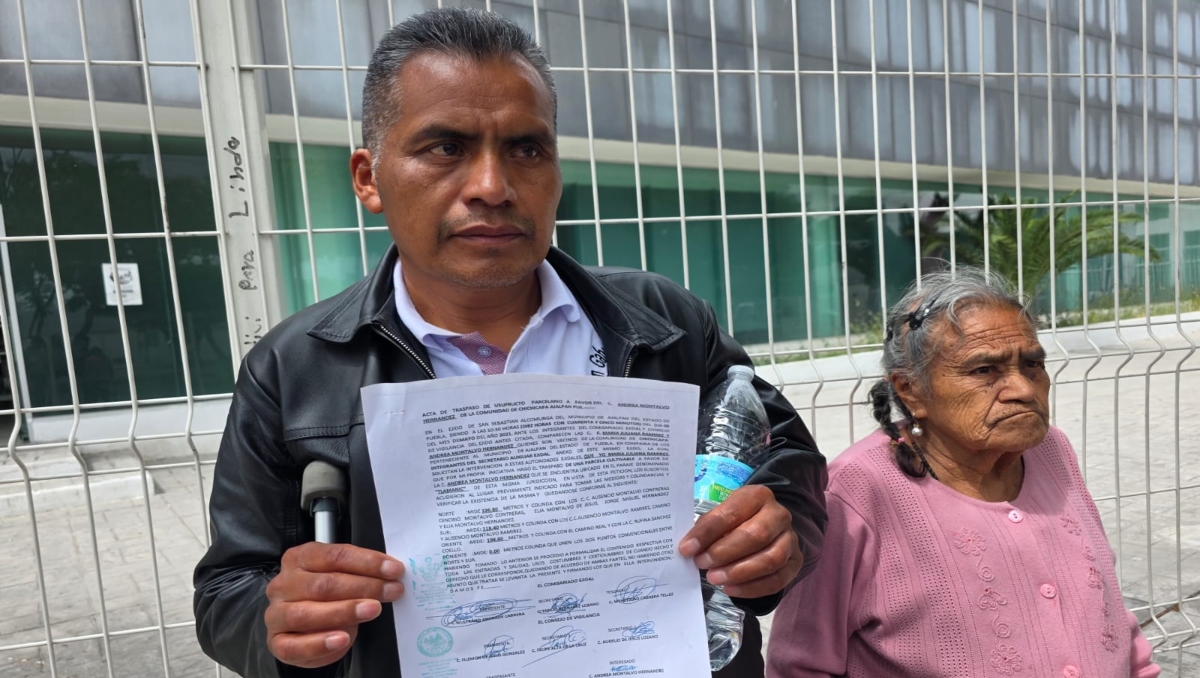 Mujer denuncia despojo de vivienda por su sobrina en Ajalpan, Puebla | Especial