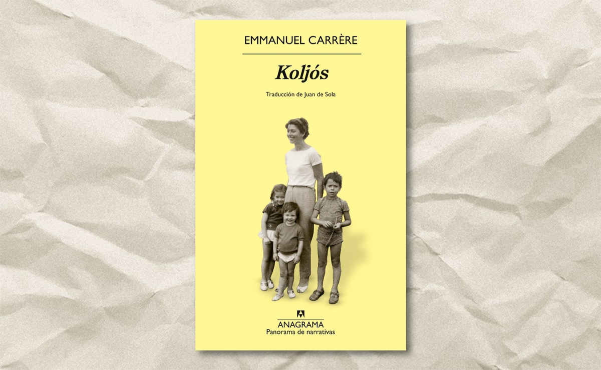 Portada de ‘Koljós’, de Emmanuel Carrère. (Anagrama)
