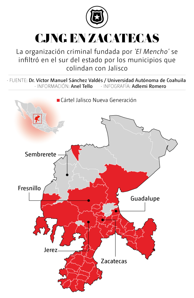 CJNG en Zacatecas